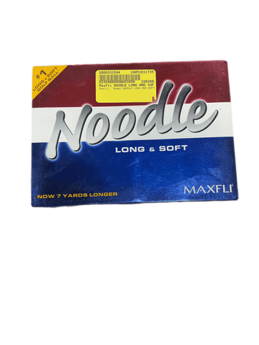 Used Maxfli Noodle Long And Soft Golf Balls
