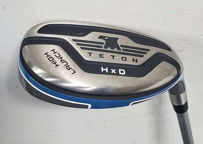 Used Teton Hxd High Launch 15 3 Hybrid Senior Flex Graphite Shaft Hybrid Clubs