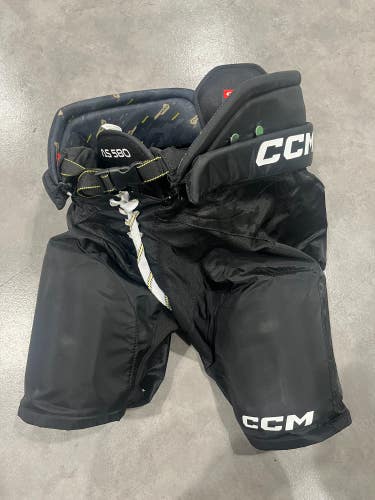 Black New Senior XXL CCM Tacks AS 580 Hockey Pants