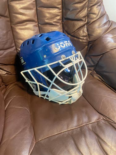 Vintage Jofa 282 “Billy Smith” goalie helmet with hm-30 cage