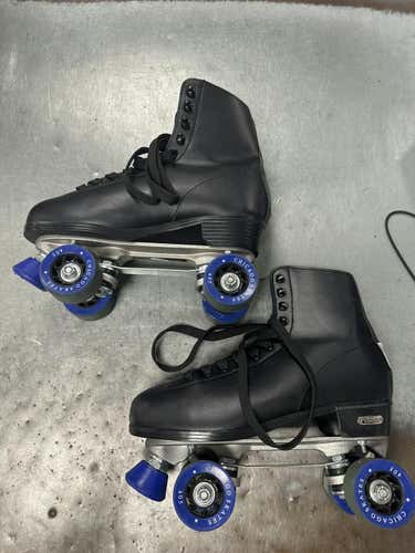 Used Chicago Black High Senior 11 Inline Skates - Roller And Quad