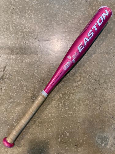 Pink Used 2020 Easton Pink Sapphire Bat (-10) Alloy 14 oz 24"