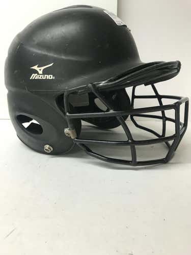 Used Mizuno Black Helmet Md Baseball And Softball Helmets