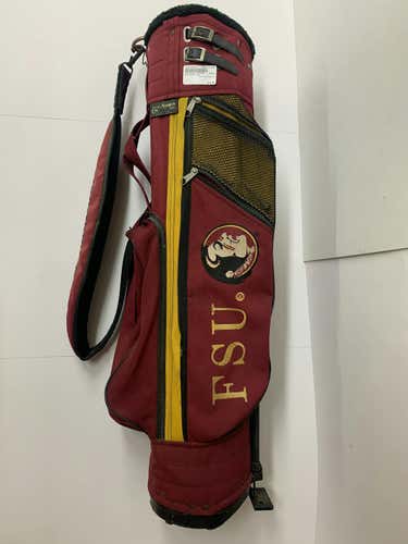 Used Fsu Stand Bag Golf Stand Bags