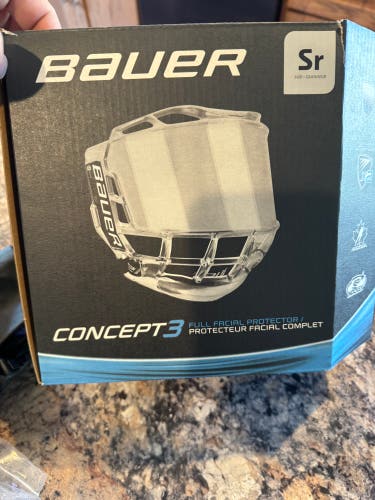 Brand New Bauer Concept 3 Full Shield Sr