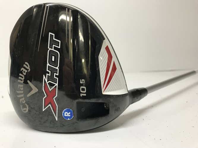 Used Callaway X Hot 10.5 Degree Ladies Flex Graphite Shaft Drivers Left Handed