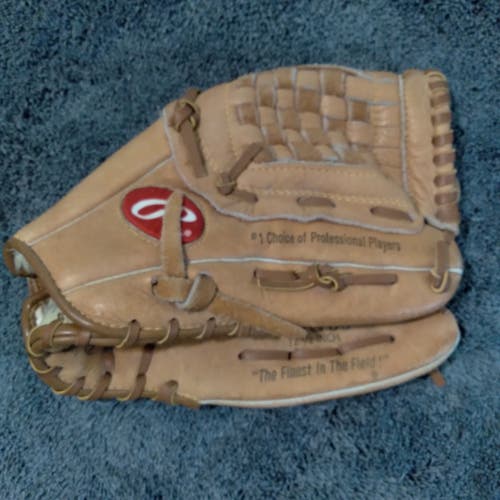 VTG Rawlings Right Hand Throw Outfield Baseball Glove 12.5" Ken Griffey Jr Autograph Model