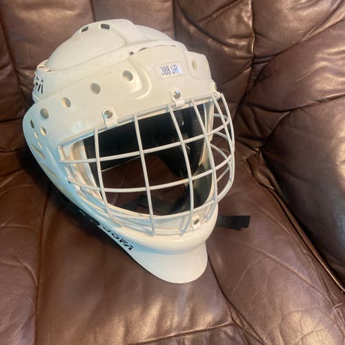 Vintage Jofa 390 goalie helmet with 388 cage