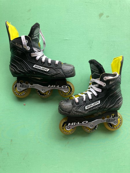 Used Youth Bauer RS Inline Skates Size 12.0