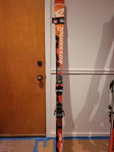 Used 2018 Rossignol 176 cm Racing SG Skis With Bindings Max Din 12