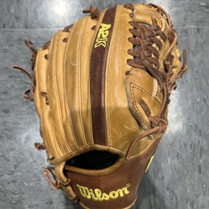 Used Wilson A2K Right Hand Throw Baseball Glove 11.75"