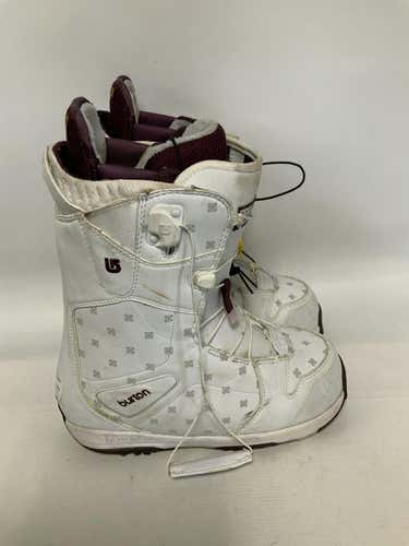 Used Burton Q Imprint 3 Senior 9 Women's Snowboard Boots