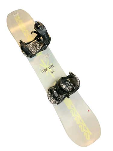 Used K2 Like Lite 146 146 Cm Men's Snowboard Combo