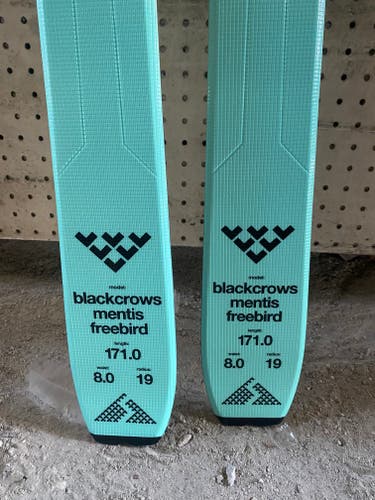 Used Black Crows 171 cm mentis freebird Skis Without Bindings