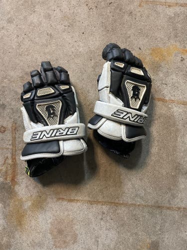 Used  Brine 9" Lacrosse Gloves