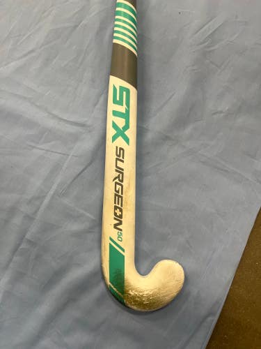 White Used STX Surgeon 50 Field Hockey Stick 32”