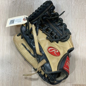 Brown Used Kid Pitch (9YO-13YO) Rawlings Gold Glove Elite Left Hand Throw Outfield Baseball Glove 11