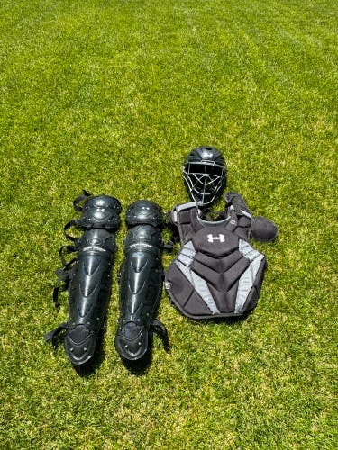 Used  All Star System 7 Catcher's Set