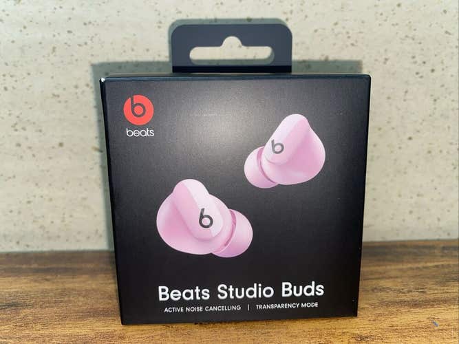 Beats Studio Buds Wireless Noise Cancelling Earbuds - Sunset Pink - NEW SEALED !