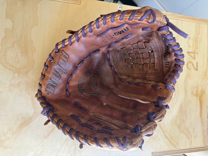 Used Right Hand Throw 12" Softball Glove