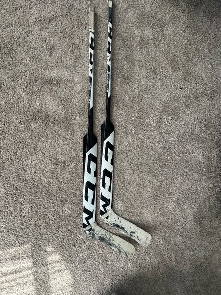 Used CCM Regular 25" Paddle EFlex 5.9 Goalie Stick