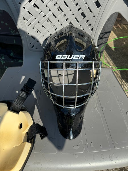 Used Senior Bauer NME 3 Goalie Mask