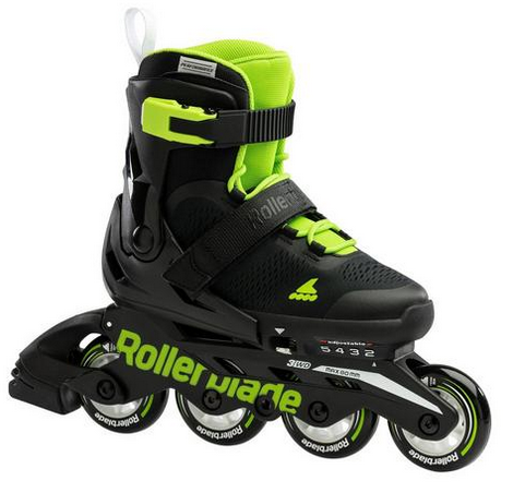 New Rollerblade Microblade Junior Adjustable Inline Skates Regular Width [I190200101]