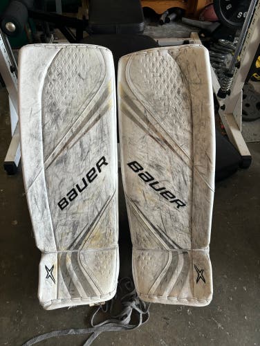 Used  Bauer Vapor 2X Goalie Leg Pads