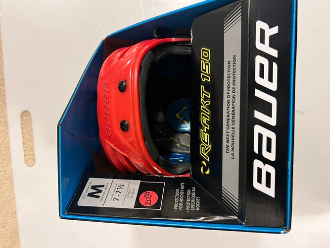 Bauer Re-Act 150 Medium Hockey Helmet