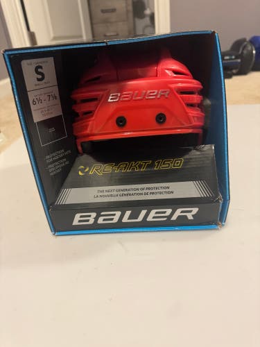 Bauer Re-Act 150 Red Small Hockey Helmet
