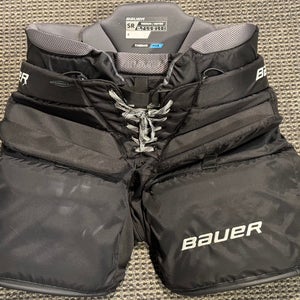 Bauer Elite Senior Goalie Pants - Medium - Black