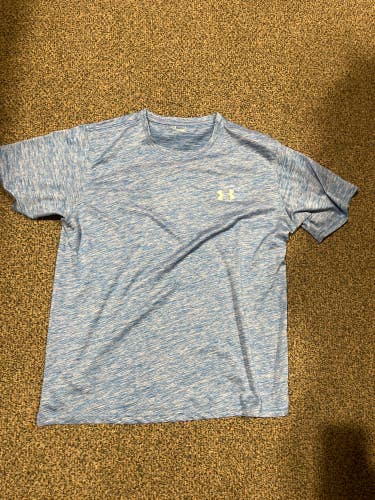 Blue Used Large Men's Under Armour Shirt
