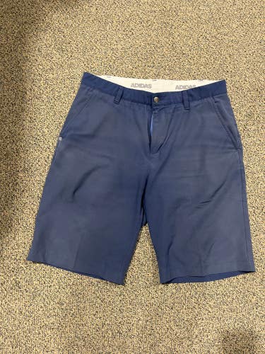 Used Size 34 Men's Adidas Golf Shorts