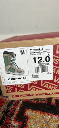 New Men's Vans Freestyle Hi-Standard OG Snowboard Boots