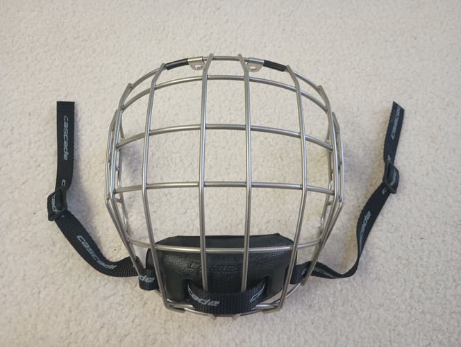 New Medium Cascade Ice Hockey Full Cage Facemask CHM