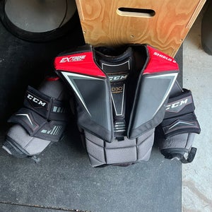 Used  CCM Extreme Flex Shield II Goalie Chest Protector