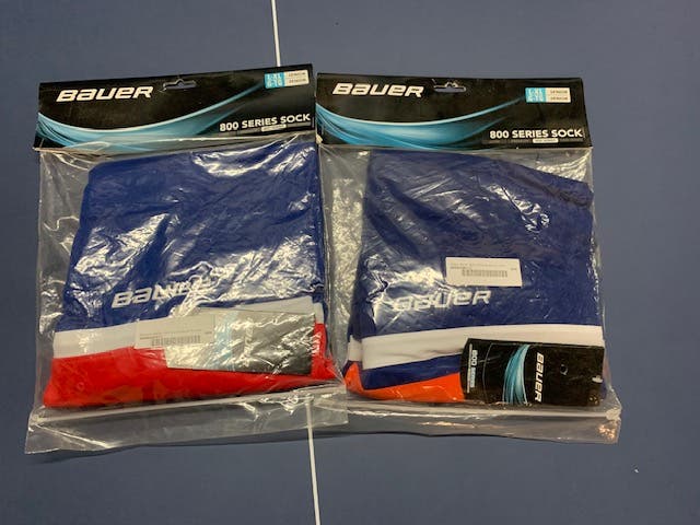 Bauer 800 Series Hockey Socks - SR L-XL