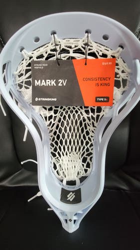 New StringKing Mark 2V Head Professionally Strung w/ Type 5s Mesh
