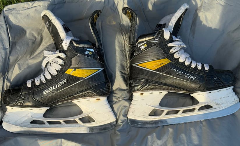 Used Senior Bauer Regular Width   Size 6 Supreme 3S Pro Hockey Skates