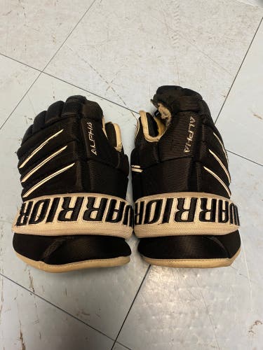 Used Warrior Alpha Evo Pro Gloves 12”