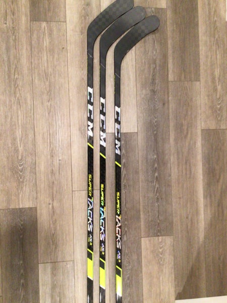 3 Pack- Brand New ProStock Senior CCM Super Tacks AS3 Right Handed Hockey Stick P28