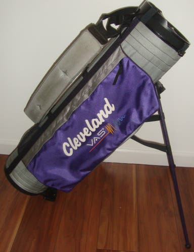 Vintage Cleveland VAS  Golf Stand Bag 4 Way Dividers