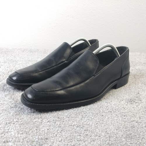 To Boot New York Mens 10 Dress Loafers Shoes Slip On Black Made In Italy