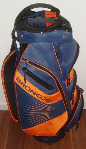 NFL Golf Carry Stand Bag - Denver Broncos 14 Top Divider