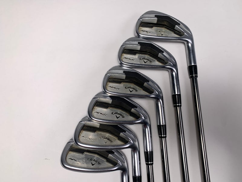 Callaway Apex Iron Set 5-PW UST Mamiya Recoil 660 F3 Regular RH Midsize Grips