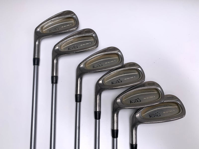 KZG OC-X1 Iron Set 5-PW UST Competition Series Regular Graphite LH Midsize Grips