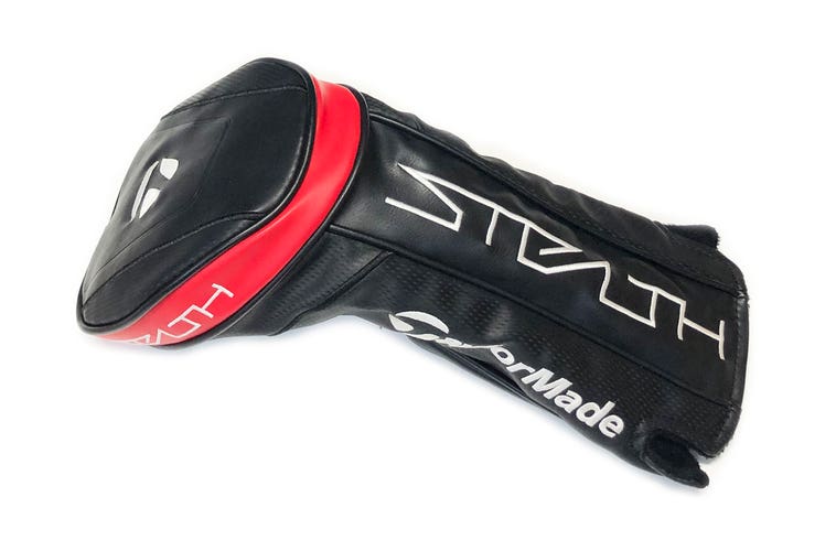 TaylorMade Golf Stealth Black/Red Driver Headcover