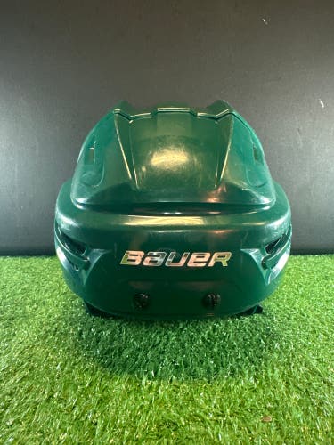 Green Bauer RE-AKT Hockey Helmet