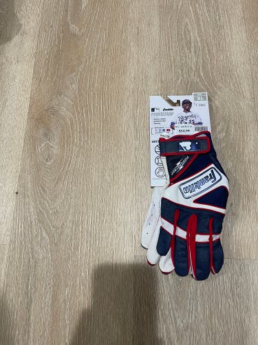 New XL Franklin Powerstrap Batting Gloves