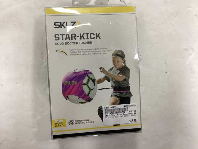 Used Sklz Star Kick Solo Soccer Trainer Soccer Training Aids